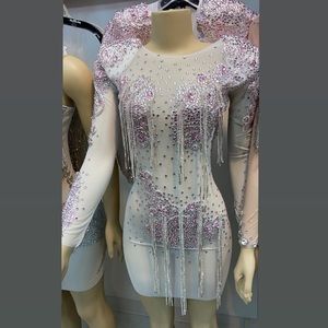 Mesh, Crystal Birthday Dress.